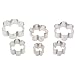 Ateco Graduated Daisy Cookie Cutters, Set of 6