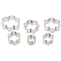 Ateco Graduated Daisy Cookie Cutters, Set of 6