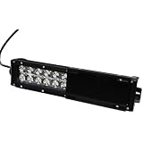 Black Bar Cover led light dual row 36w 72w 180w 288w 9" 18" 30" 50" cree fog 4x4