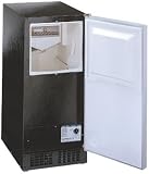 Scotsman DCE33PA-1BB Automatic Ice Machine with Drain Pump Black 15 Inch Icemaker
