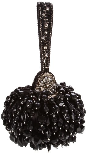 Mary Frances 1792 Black Knight Wristlet,Black,One Size