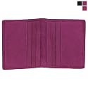 Saddler Leather Billfold Eight Section Credit Card Holder