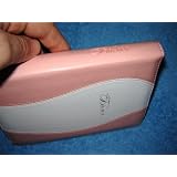 Ukrainian Pink/White Women's Leather Bible / Zipper, Golden edges, Thumb Index, Maps / Ukraina