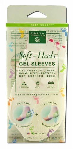 EARTH THERAPEUTICS HEEL SLEEVE GEL, 1 EA