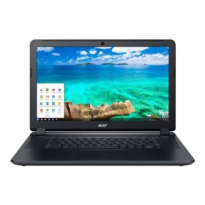 Acer C910-C37P 15.6&quot; LED (ComfyView) Notebook - Intel Celeron 3205U 1.50 GHz - Black - 4 GB RAM - 32 GB SSD - Intel HD Graphics - Chrome OS - 1366 x 768 Display - Bluetooth - NX.EF3AA.004