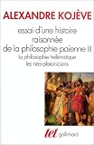 Essai dune histoire raisonnée de la philosophie païenne, tome 3 (French Edition)