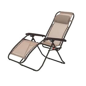 Pacific Outdoors 17-LC130 La Chaise Folding Recliner