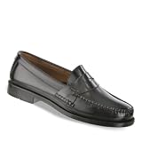 Men's Bostonian LAKEWOOD Moccasin Shoes BLACK 15 M