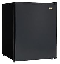 Sanyo SR-2570K 2.5-Cubic-Foot Refrigerator, Black