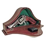Mantle Hide - a - gun Clock Dark Oak Mantle Hide - a - gun Clock Dark Oak