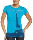 DC Women's Betty Short Sleeve Tee,Enamel Blue,X-Small