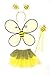4 Different Themes Toddler Girl's Dress-Up or Costume Wing & Tutu Sets