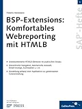 Produkt-Bild: BSP-Extensions: Komfortables Webreporting mit HTMLB: SAP-Heft 1 (SAP-Hefte)