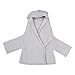 Best Deals Toffee Moon Baby Boys Hooded Shawl Cardigan in Silver/Pebble Stripe Shopping