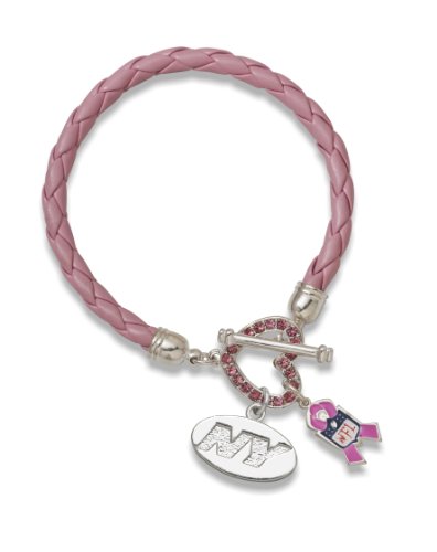 NFL New York Jets Breast Cancer Awareness Bracelet at Amazon.com