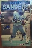 1991 BARRY SANDERS STARLINE POSTER DETROIT LIONS