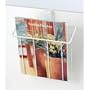 Spectrum Over the Tank Magazine Rack - White
