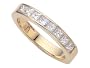 0.75 (3/4) cttw Karina B(tm) Princess Diamonds Band LIFETIME WARRANTY