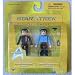 Star Trek Diamond Select Toys Series 3 Minimates Ambassador Sarek & Dress Uniform Spock