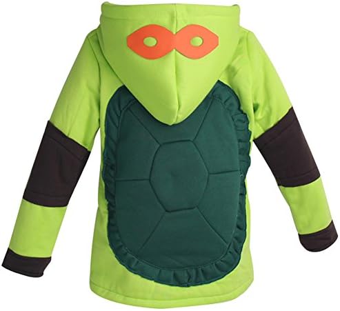 Wonderful Source Spring Autumn Boy Hooded Jacket,tmnt Cartoon Jacket,cosplay Jacket,6(130cm)
