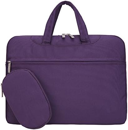 ANZOL 13 Inch Multi-functional Laptop Tablet Shoulder Bag/ Briefcase Sleeve Case Bag for Laptop, Tablet, Macbook, MacBook Air, MacBook Pro,Notebook Computer, Ultrabook with Strap(Purple)
