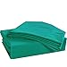 Honeymoon 1800 Brushed Microfiber Bed Sheet Set, Ultra Soft, Queen - Blue