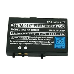 HDE(TM) Rechargeable 3.7V Li-Ion Battery Pack for Nintendo DS Lite