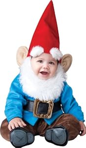 InCharacter Baby Boy's Garden Knome, Red/Blue, Small