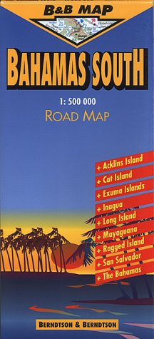 City Travel Guides Discounted  Livres : Bahamas South Road Map