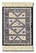 Lextra Sundial TibeTan CoasterRug, 10.25 x 7.125 Inches, Blue-Gray, Yellow and Black,...