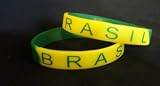 41SDZUyMmAL. SL160  Brasil   Brazilian Silicone Wrist Band, Rubber, Brazil