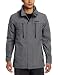 Stay stylish and dry while pursuing outdoor pleasures in town or in the country. Waterproof and breathable fabric, water-resistant chest pocket zippers, stowaway hood and handwarmer pockets provide the functionality you need. The rib knit lined collar looks nice and feels even better.