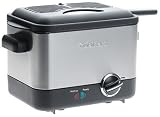 Cuisinart CDF-100 Compact 1.1-Liter Deep Fryer, Brushed Stainless Steel