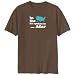 T-Shirt Brown  In The Usa It Is Spoken In Afar  Languaje