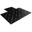 "Auralex HD64G HoverDeck-64Gig Drum Set Riser; 6- 23 3/4x23 3/4x1 HD-22 Platforms and 1- 23 3/4x 31 3/4x 1 HD-tc Platform in Black Only with"