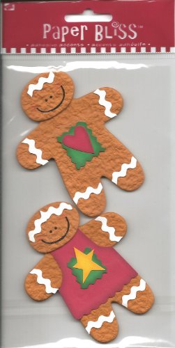 Christmas Gingerbread Pals Dimensional Scrapbook 