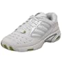 Wilson Women's Tour Vision Tennis Shoe,White/Silver/Green,8.5 M US