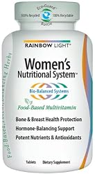 Rainbow Light Women' s Nutritional System  Multivitamin Supplement  Food Based  Tablets  180 tablets