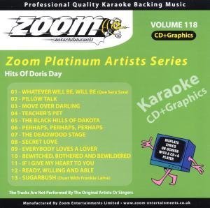 CD-Charts  Music : Zoom Karaoke CD+G - Platinum Artists 118: Doris Day