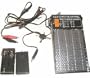 3, 6, 9, and 12 Volt Solar Panel with 9 Volt and AA Battery Charger