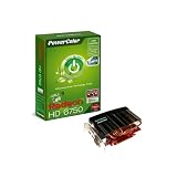PowerColor Go! Green ATI Radeon HD6750 1 GB DDR5 2DVI/HDMI/DisplayPort PCI-Express Video Card AX6750 1GBD5-NS3DHG