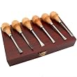 Wood Carving Chisel 6pc Set W/box