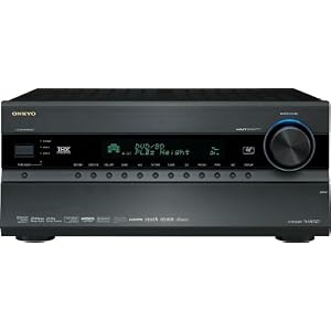 Onkyo TX-NR1007 135 Watts 9.2-Channel AV Surround Home Network Receiver (Black) by Onkyo
