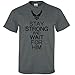Stay Strong and Wait For Him- Air Force Short Sleeve T-Shirt