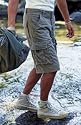 Mens 3 4 long casual board fashion shorts , M