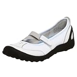  : Privo Women's Acacia Flat,White,5 M