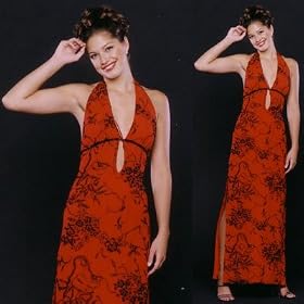 Click here to buy Formal Evening Gown. Red Halter Dress for Prom, Party, Wedding by Sean Collection (8325) by Sean Collection.