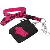 Fox Born Free Juniors Lanyard & ID Holder - Fuchsia
