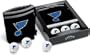 St. Louis Blues Valuables Pouch and 6 Golf Ball Set