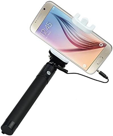 Ularmo 2015 New Popular w Candy Mini Extendable Handheld Self-portrait Stick For Cell Phone (black)